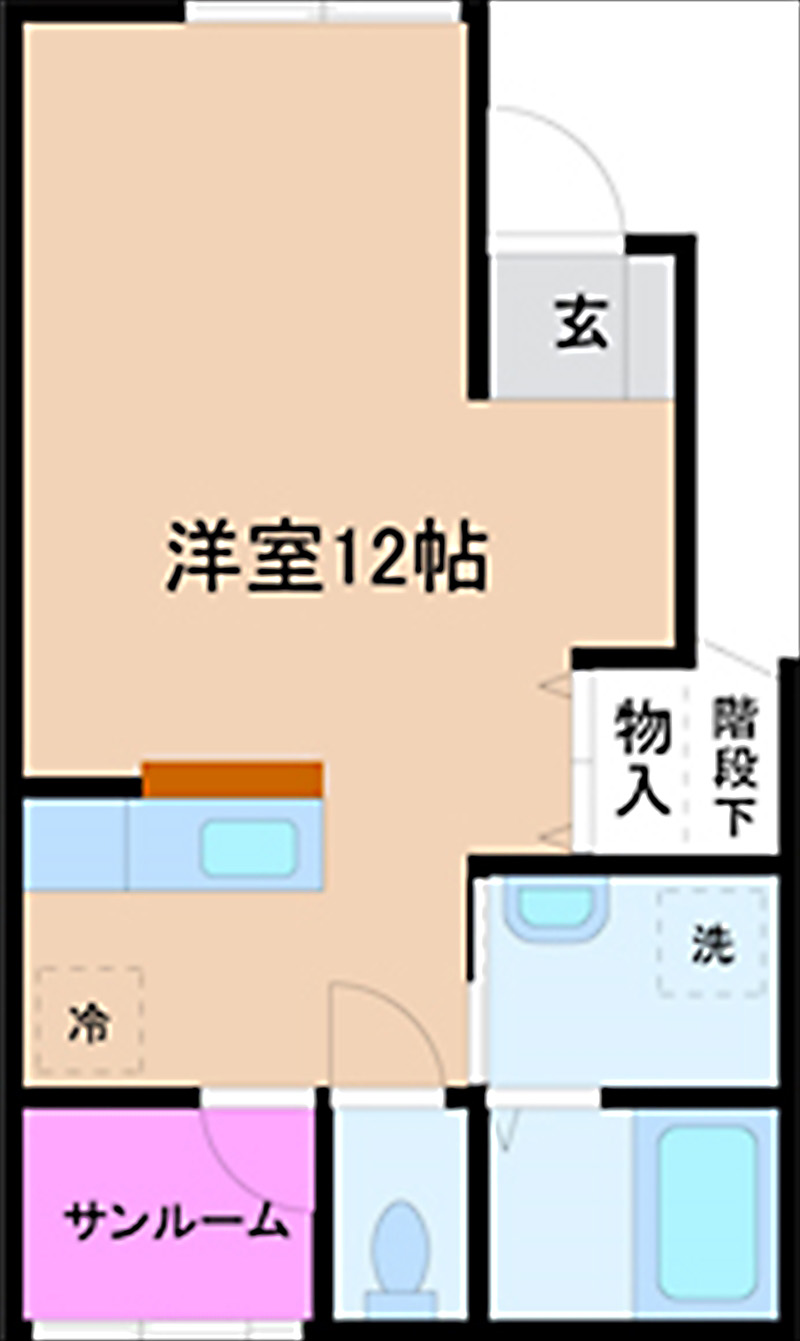 ソラーナA棟の間取り