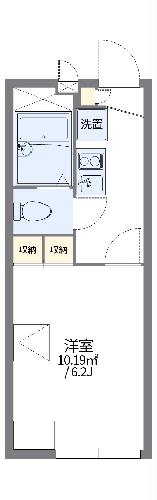 【レオパレスミタケの間取り】