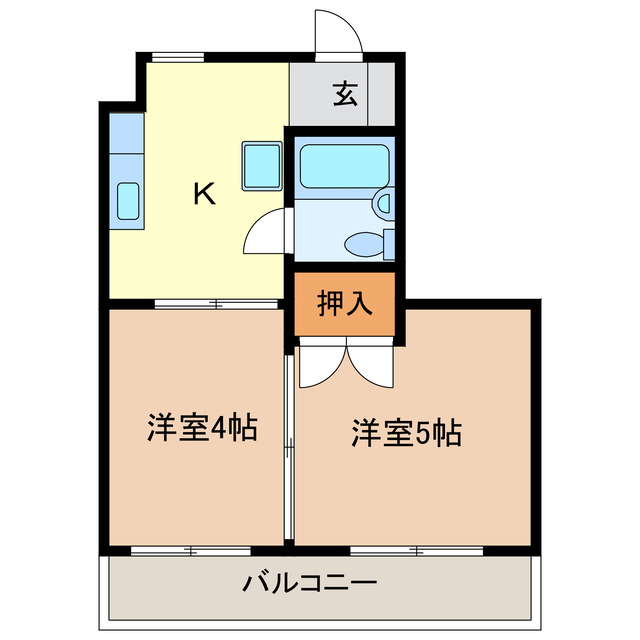 柳原レジデンスの間取り