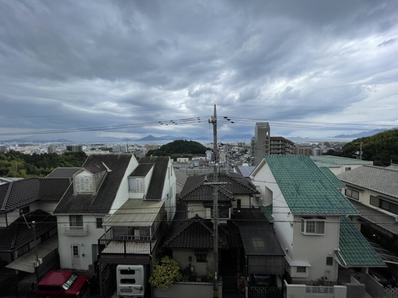 【広島市西区井口台のマンションの眺望】