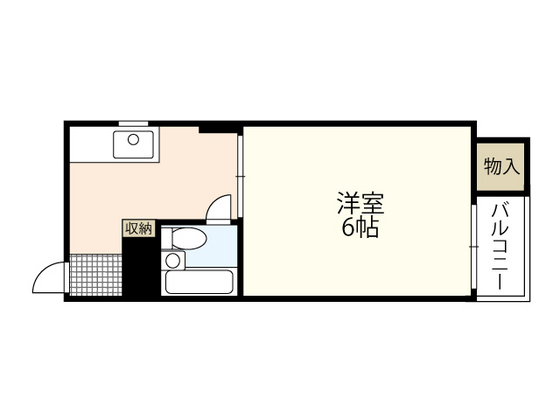 コーポラス寺町の間取り