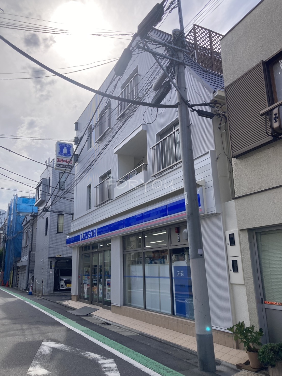 コンビニ　ローソン下目黒二丁目店（コンビニ）まで67m