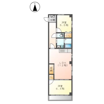 若鶴ハウスの間取り