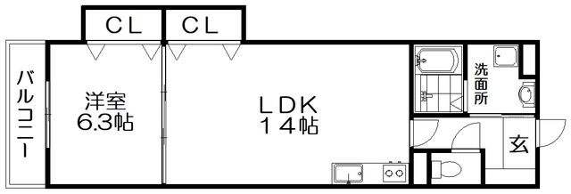 O.C.HILLS SHOEIの間取り