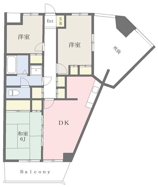 グリーンパーク市ヶ尾の間取り