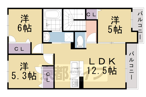 Ｇｒａｎｄ　Ｐｒｅｌｕｄｅ　Ｅｓｔの間取り