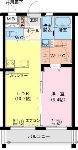 フィオーレIIの間取り