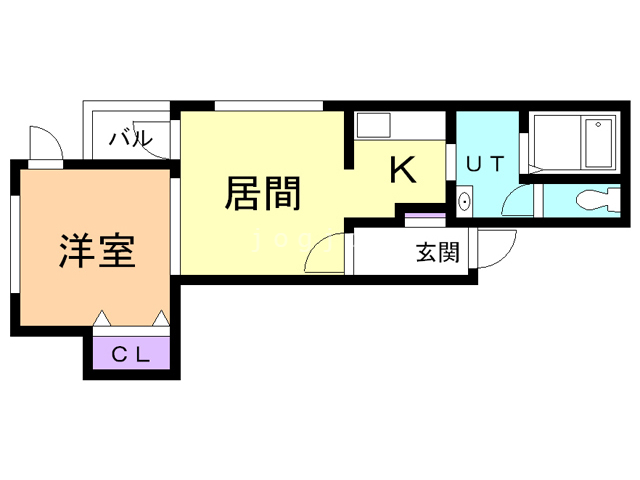 ゼスティ東札幌アネックスの間取り