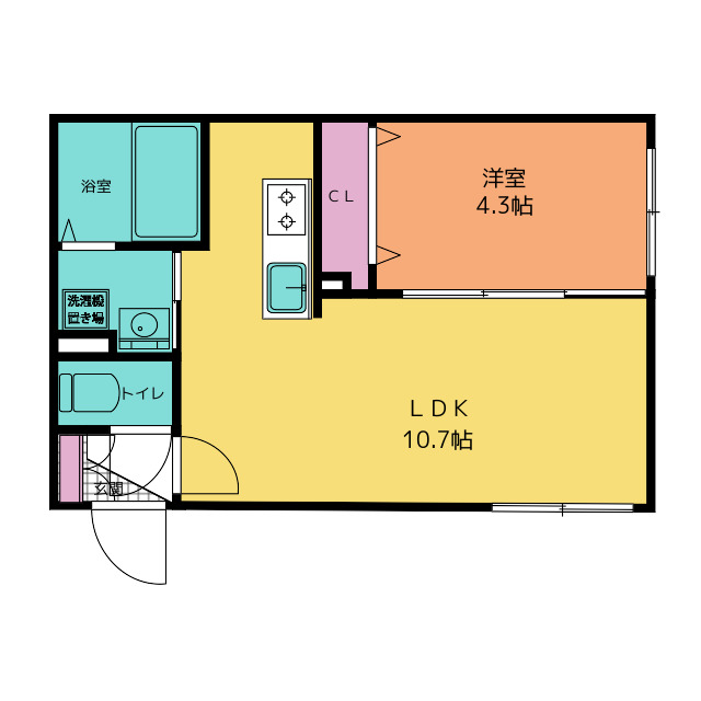 マルベックＮ２２の間取り