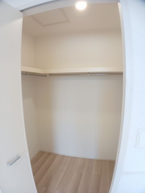【倉敷市玉島乙島のアパートの収納】