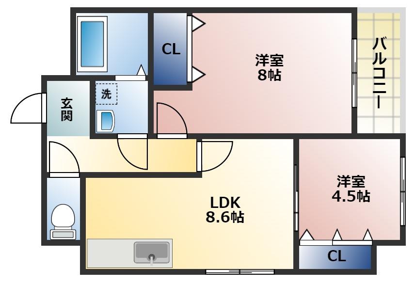 アネシスの間取り