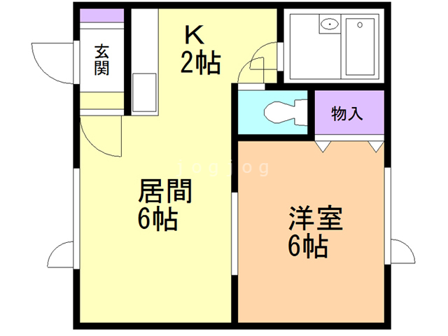 【コーポセントーサの間取り】