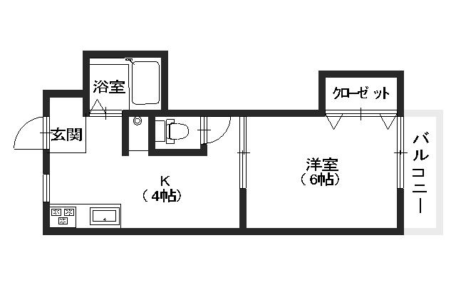 カルチェ吉信の間取り