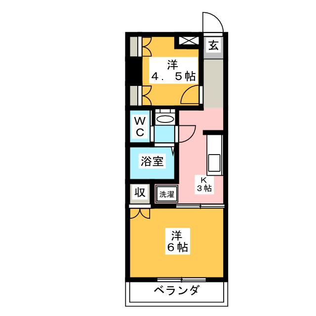 ファミールケントムの間取り