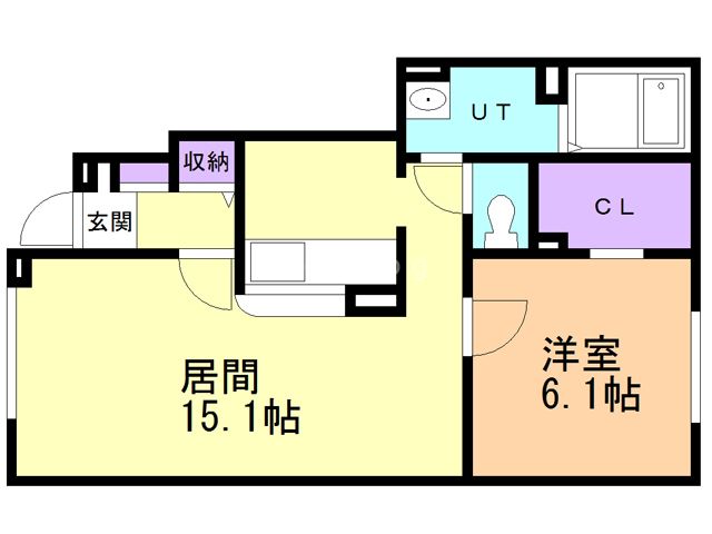 サニーパークIの間取り