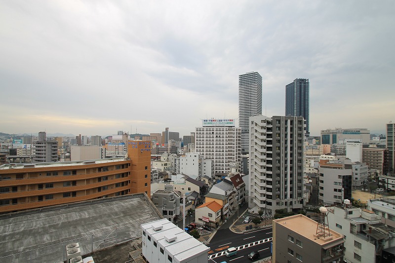 【広島市東区若草町のマンションの眺望】