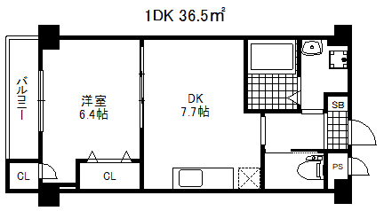 夢野アパートメントの間取り