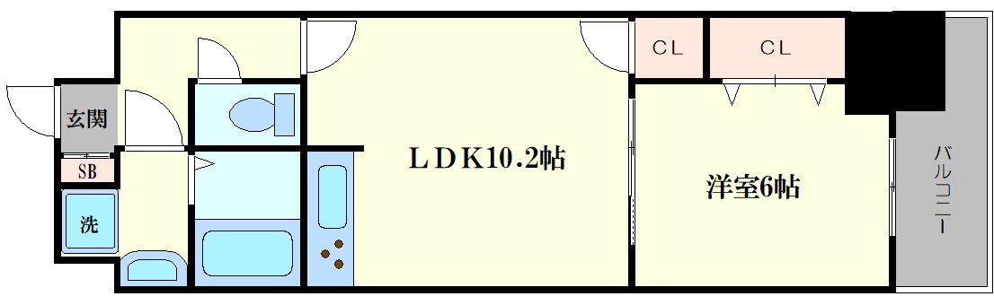 大拓メゾン鶴見の間取り