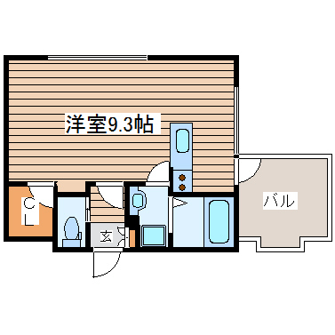 カスタリア大町の間取り