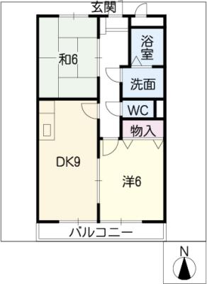 CRESCENT COURT曽我の間取り