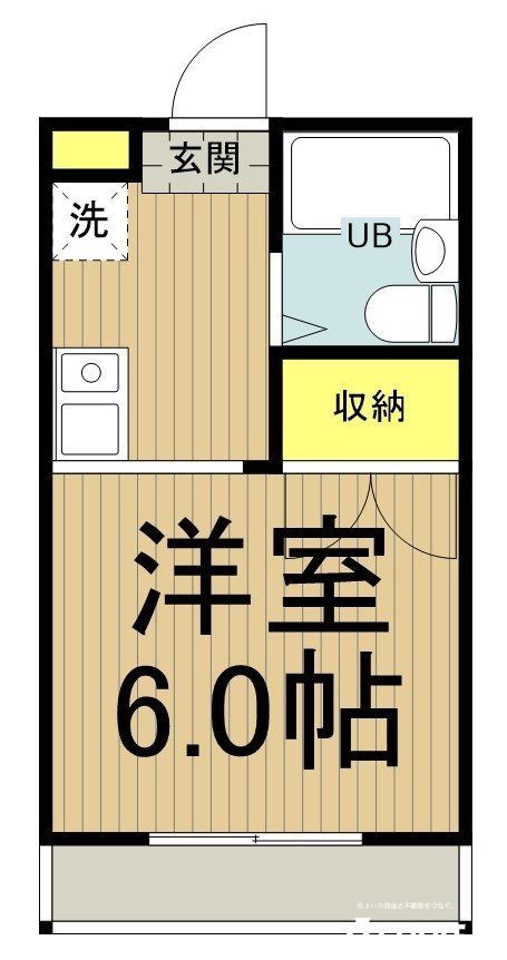 東大和市桜が丘のマンションの間取り