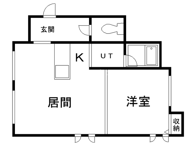 札幌市豊平区美園一条のマンションの間取り