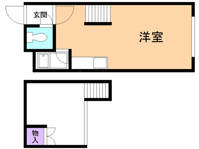 シャトル１４１の間取り