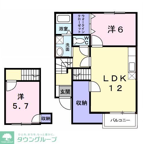 プラーノ壱番館の間取り