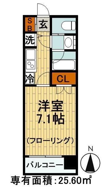 文京区本郷のマンションの間取り