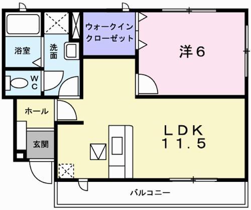 パークサイドビレッジの間取り