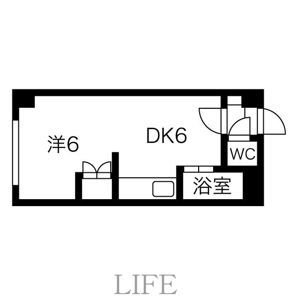 アビアシオン弐番館の間取り