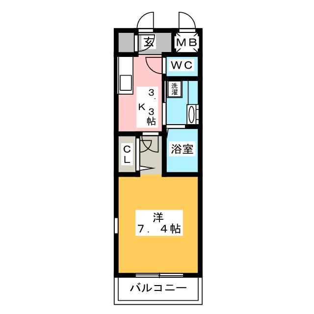 ダ・ヴィンチコートの間取り