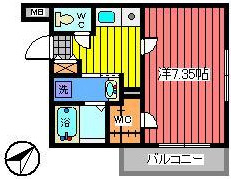 One`s Stage上落合VIの間取り
