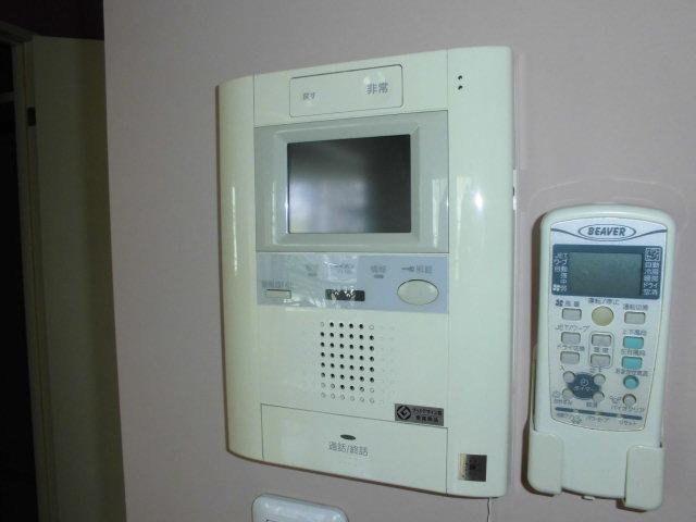 セキュリティ　モニター付きインターホン