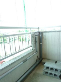 バルコニー　広々としたバルコニーです