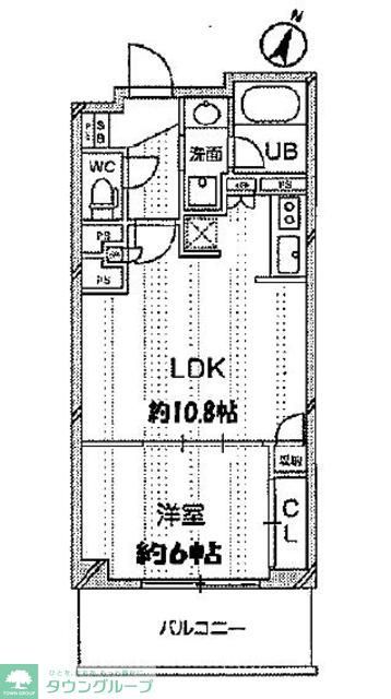 ドゥーエ大宮の間取り