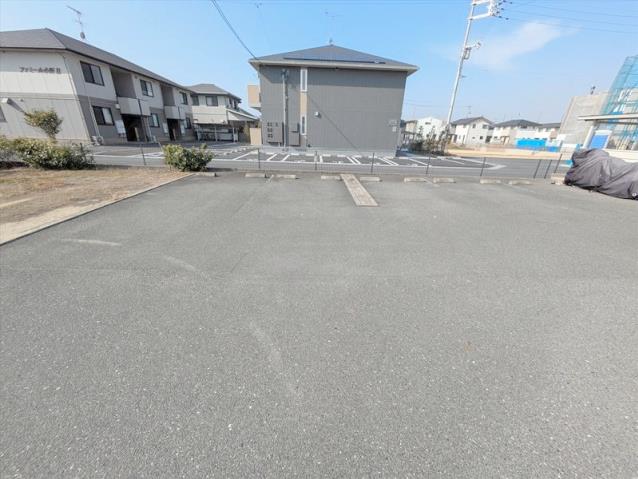 駐車場　眺望