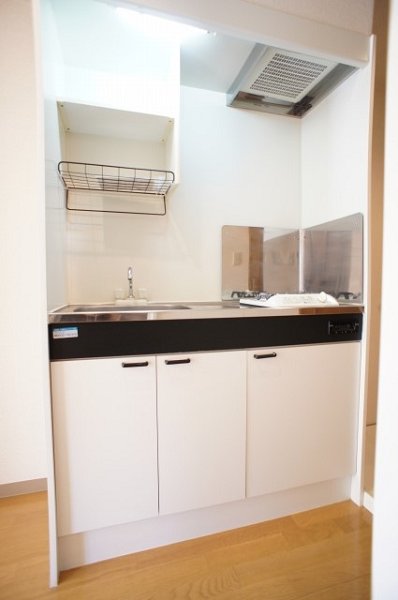 キッチン　キッチンは独立型になっており、お部屋を汚さずお料理出来ます☆