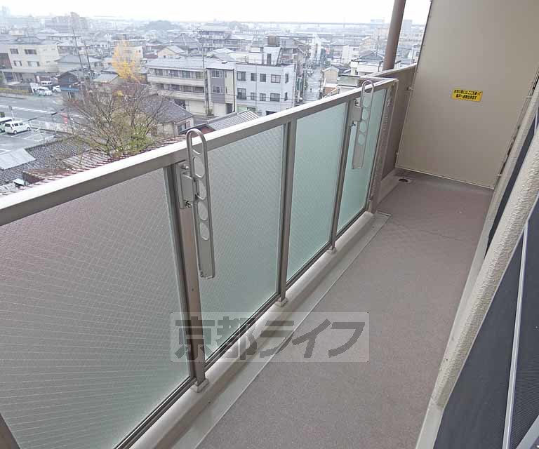 バルコニー　見晴らしの良いバルコニーです。