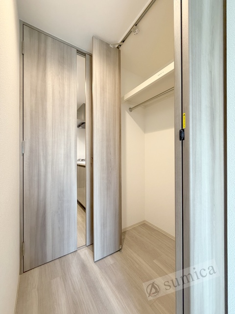 収納　たっぷりと収納できるクローゼット♪♪