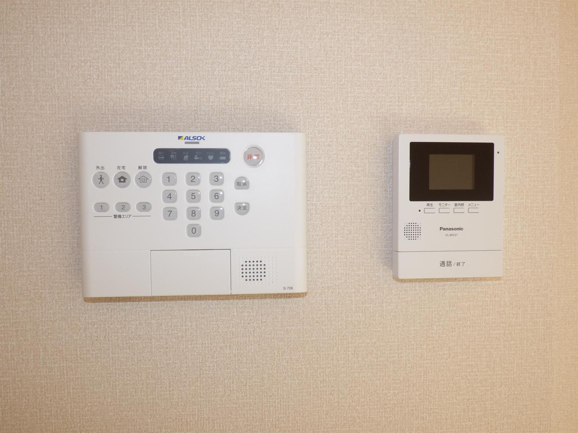 セキュリティ　ALSOK・TVインターホン