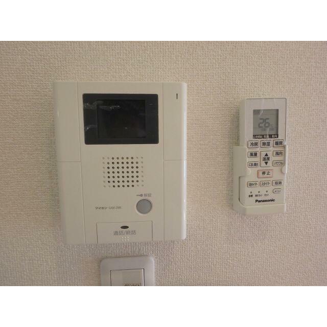 セキュリティ　モニター付きインターフォン有り