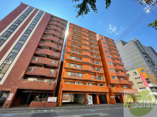 建物外観　札幌市中央区南四条「サウスフォー１」