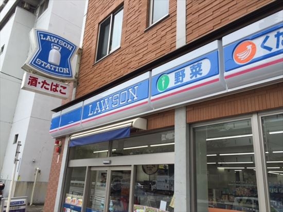コンビニ　ローソン 市谷仲之町店（コンビニ）まで482m