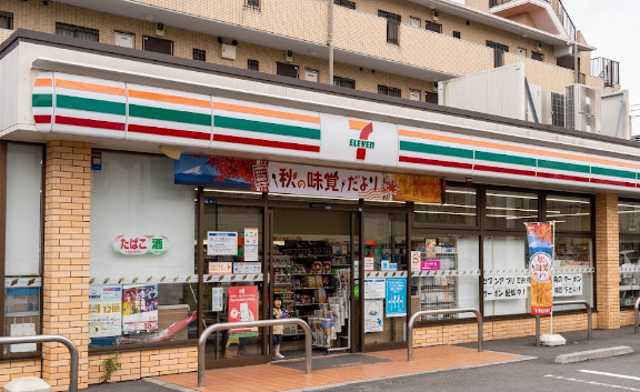 コンビニ　セブンイレブン 葛飾高砂3丁目店（コンビニ）まで523m