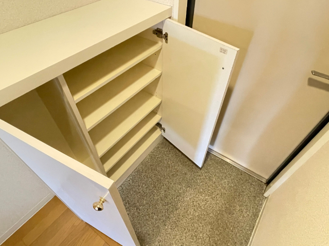 玄関　※写真は別号室です。