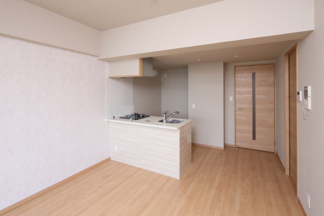 居室・リビング　人気のカウンターキッチンタイプでお料理も捗りそうです