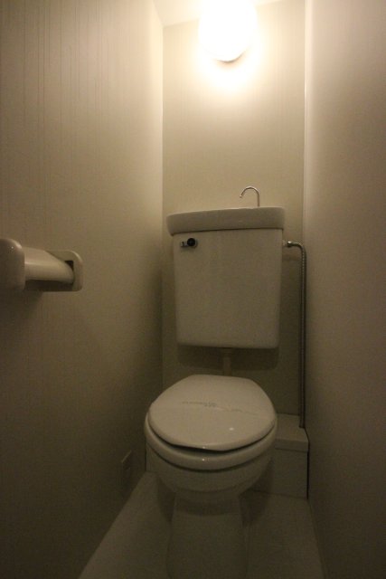 トイレ　同物件別号室の写真です。