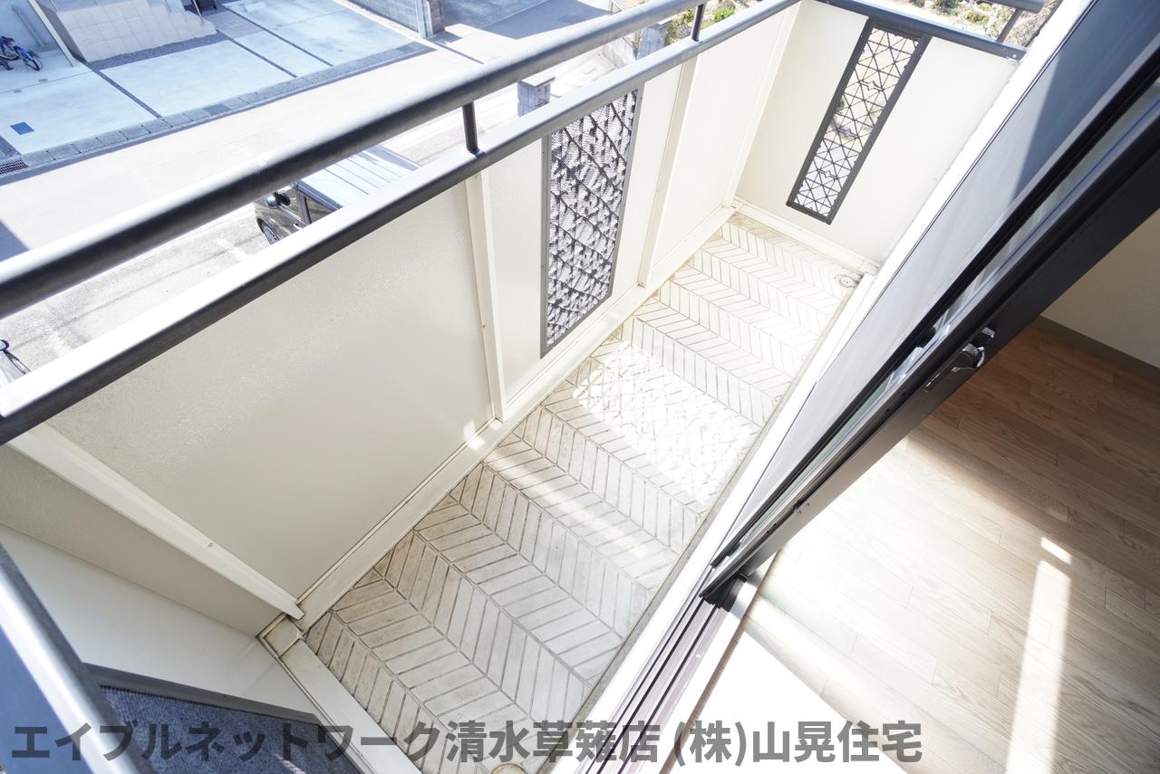 バルコニー　バルコニーがあります