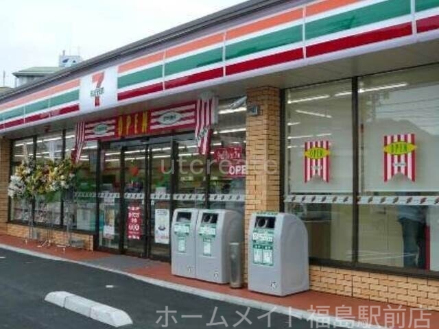 コンビニ　セブンイレブン大阪大淀南1丁目店（コンビニ）まで50m